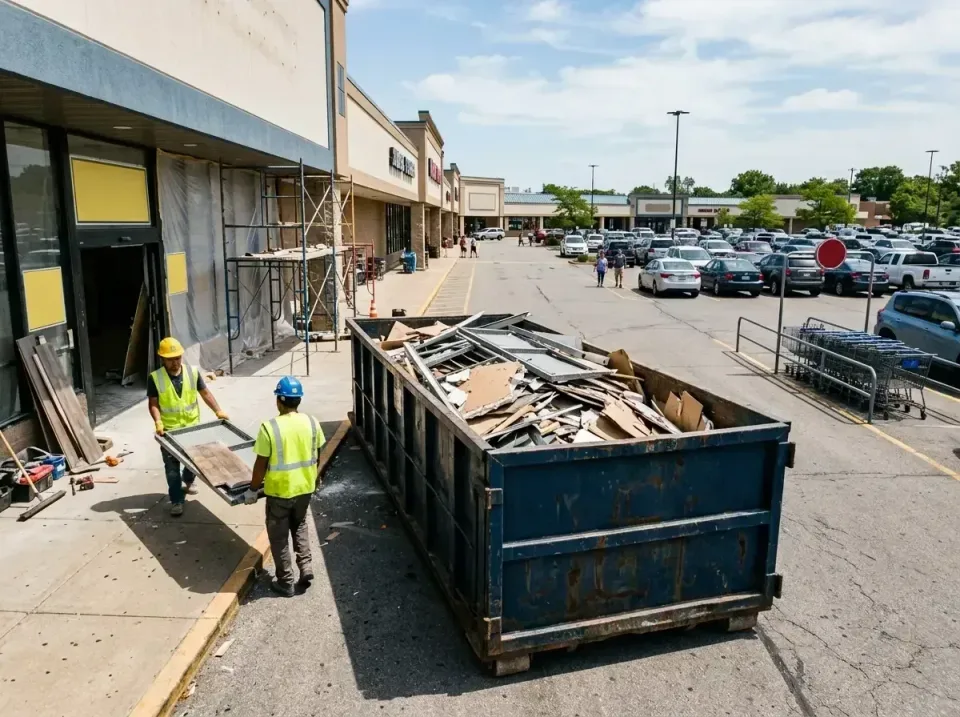 retail-store-renovation-debris-003 — frequently asked questions, Roll-off Dumpster Rentals in Eden Prairie, MN